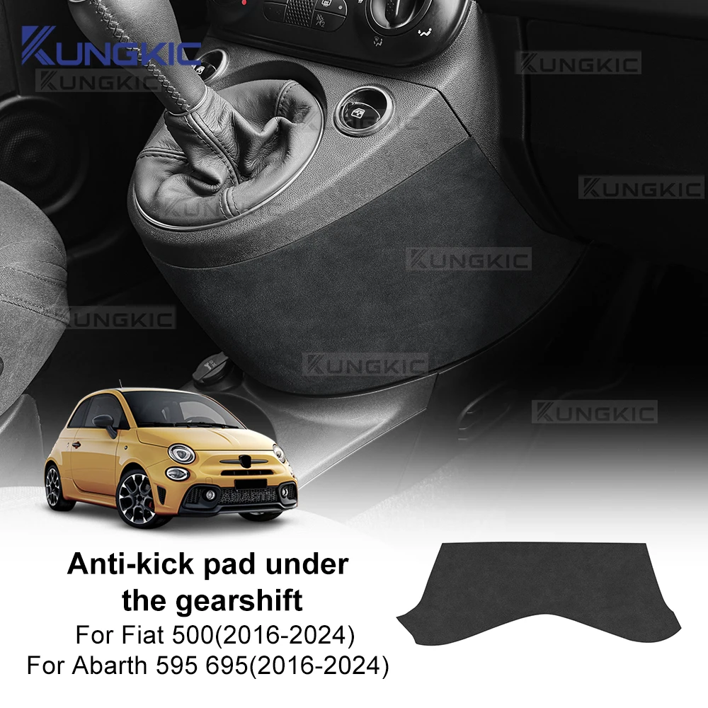 Car Accessories Low Price - Верхняя замшевая наклейка для Fiat 500