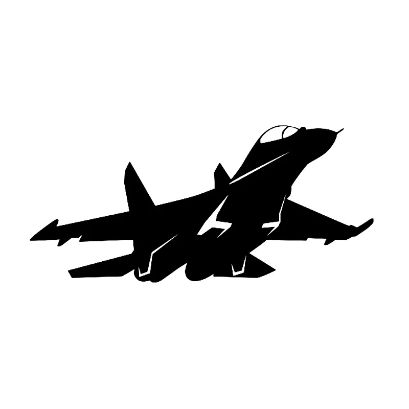 Car Accessories On Amazon - Автомобильные наклейки Su-27 Aircraft Водонепроницаемые автомобильные